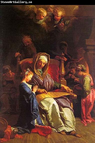 Jean-Baptiste Jouvenet The Education of the Virgin